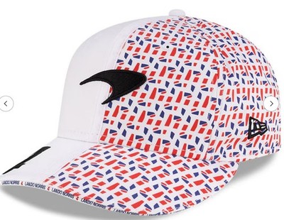 McLaren F1 Racing 2025 Silverstone GP Lando Norris New Era 9FIFTY Cap. NWT.