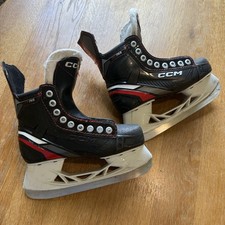 CCM JetSpeed FT470 Ice Hockey Skates Youth Shoe Size 3 - No Laces