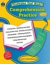 STRATEGIES THAT WORK: COMPREHENSION PRACTICE, GRADES 7 & By Teacher Created *VG*