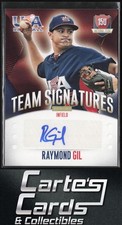 Raymond Gil 2014 Panini USA Baseball #59 15U National Team Signatures 6/299