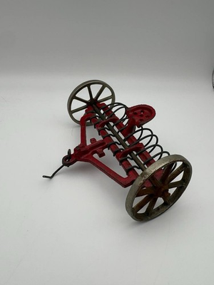 #ad 1930s Arcade Cast Iron Dump Rake Nice Original $67.99