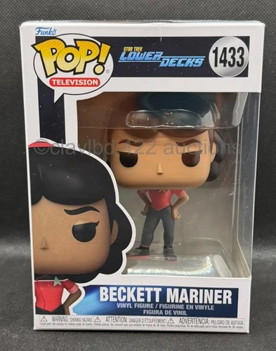 Funko POP!  Star Trek Lower Decks: Beckett Mariner - 1433 television Read!