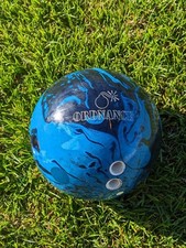 900 GLOBAL ORDNANCE Bowling Ball S70 Blue Swirl 14.95lbs 