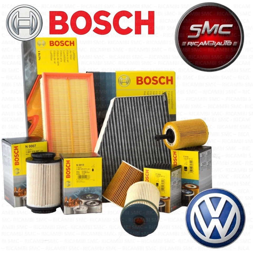 INSPEKTIONSKIT FILTERSET 4 FILTER BOSCH VW GOLF 6 VI 5K 2.0 TDI GTD - Bild 1 von 4