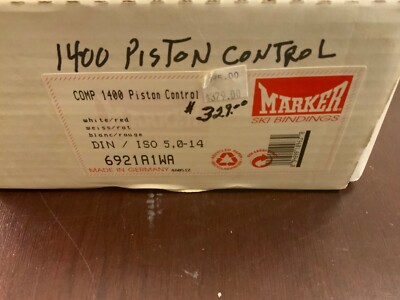 MARKER COMP 1400 ビンディング + PISTON CONTROL MARKER SKI BINDINGS - COMP 1400 PISTON CONTROL - BRAND NEW