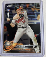 2018 Topps Chrome #87- AUSTIN HAYS Rookie RC Card.. rookie card picture
