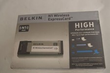 BELKIN N1 WIRELESS EXPRESSCARD - NEW AMD48