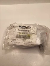 Marinco CL40MRSB-D CL Series Panel Mount Inlet 1.25" Threaded Stud Male Blue