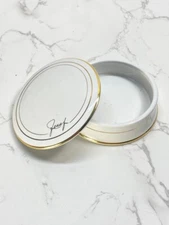 Rare Pate De France, Ker Vitrex French Lidded Trinket Box Hand Painted by Jeusef