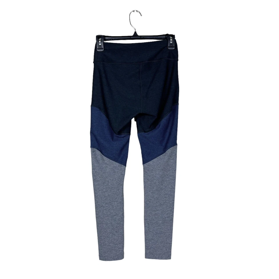 Leggings femininas Outdoor Voices tamanho pequeno molas colorblock 7/8 cropped apertado - Imagem 4 de 4