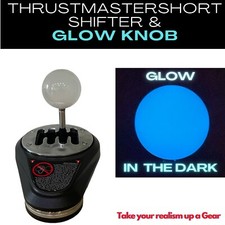 Thrustmaster TH8A & TH8RS Cambio Corto Mod e Manopola Cambio Bagliore al Buio