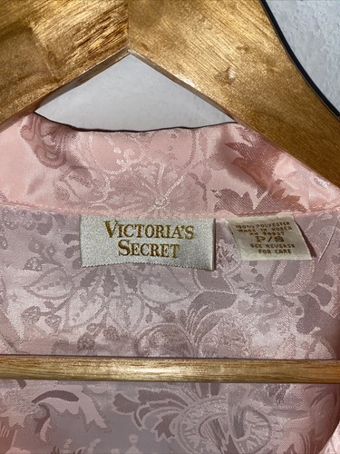 Victoria’s Secret Gold Label Sleep Shirt Size PS Pink/Peach - Picture 2 of 5
