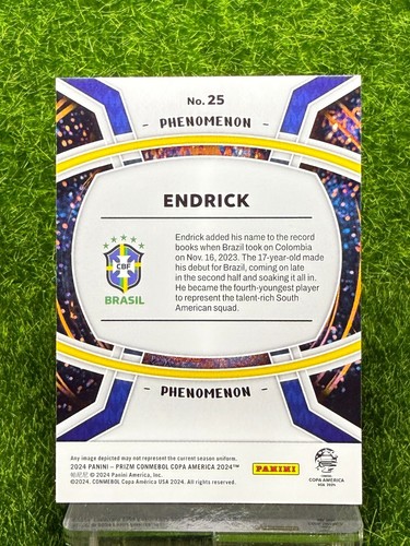 PANINI PRIZM COPA AMERICA Collection - DYBALA, NUNEZ, UGARTE, ENDRICK, GARNACHO - Picture 7 of 13