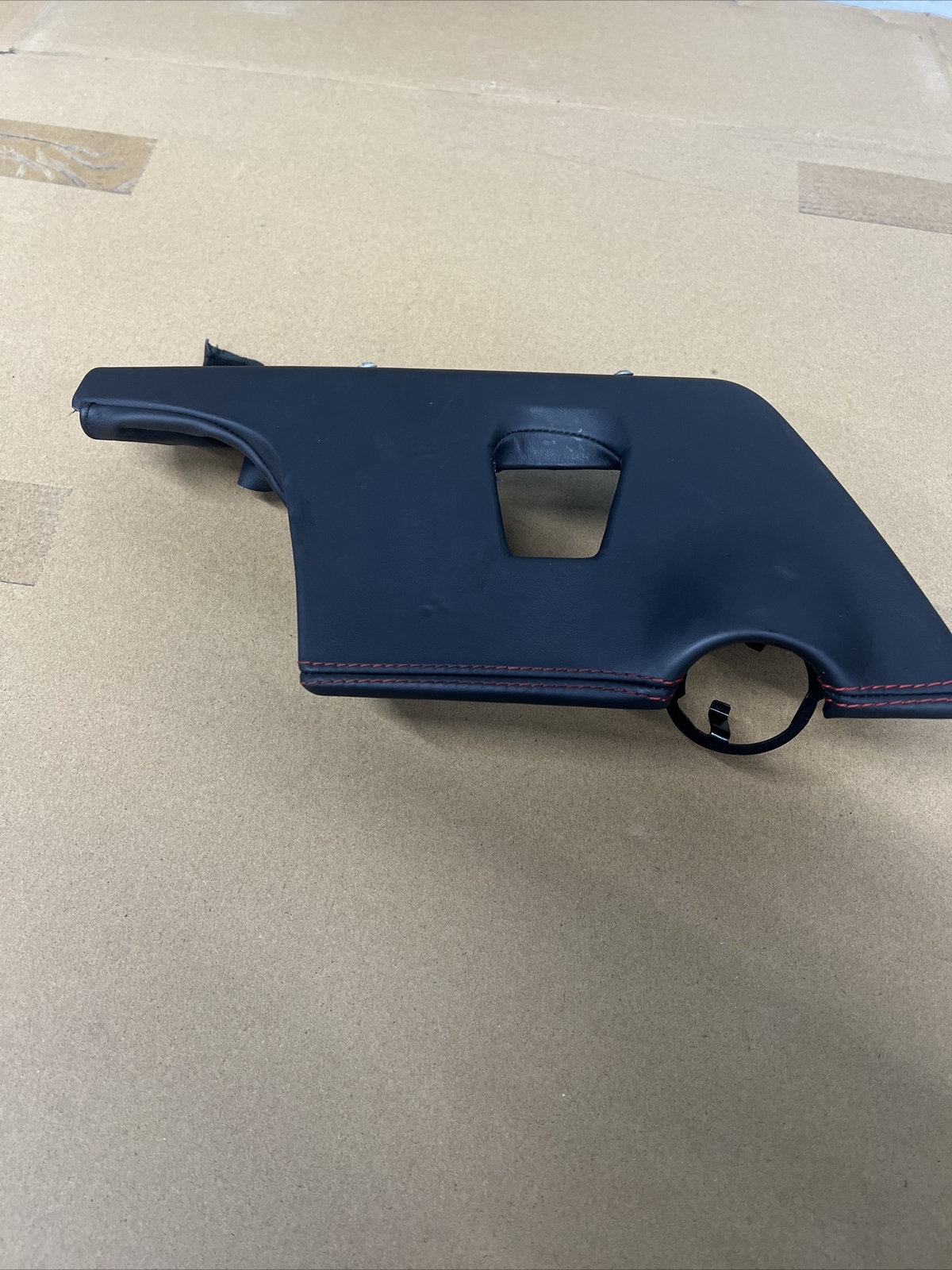 FERRARI 488 GTB SPIDER DRIVER LEFT LH LOWER DASH PANEL TRIM RED OEM 88026200