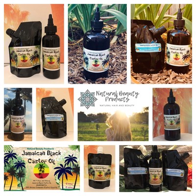 100 Pure Jamaican Black Castor Oil Hair Growth Treatment Ebay