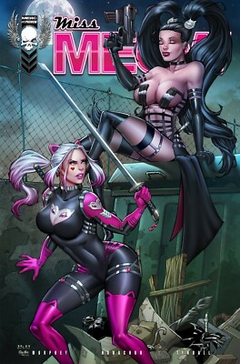 Miss Meow Preview #1 R.B. White Alley Cats Variant Merc Magazine Comics Elite