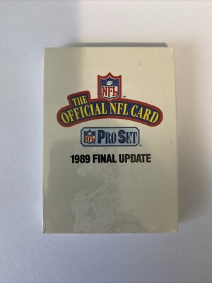 1989 NFL Pro Set Football Final Update Set #541-561 Sealed