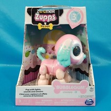 Zoomer Zupps Tiny Pups BUBBLEGUM Spaniel Litter 3 Interactive Puppy Lights Sound