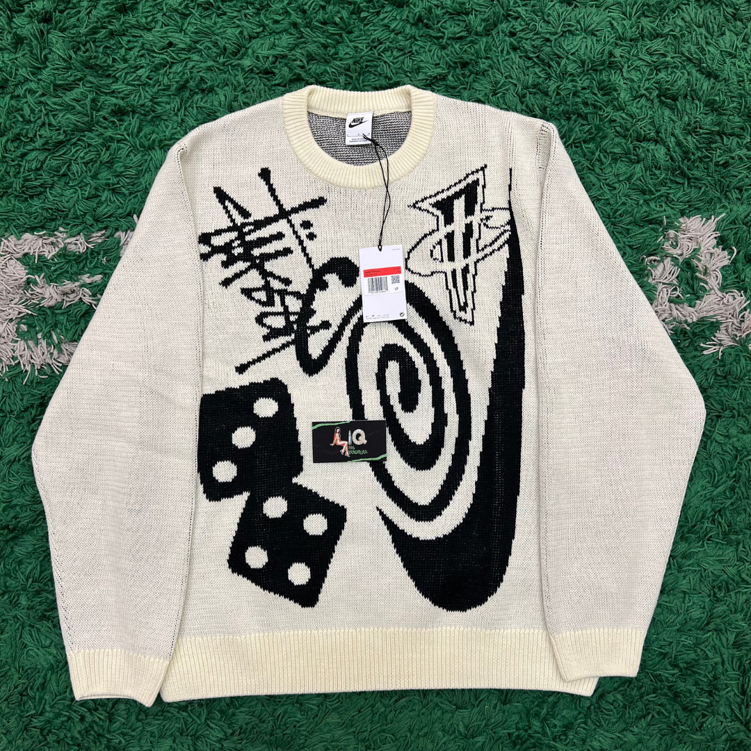 Stussy  Nike Icon Knit Sweater Natural人気