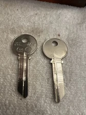 Lots of 2 New Ilco Y227 6YA8 998GST YA-64D Type Key Blanks for Yale 6 Pin