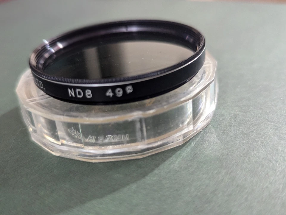 Vintage Rare Victor Company Of Japan Ltd ND8 49mm Camera Lens, Discontinued  - Image 4 of 4