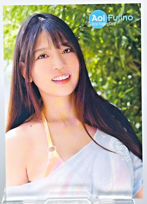 Aoi Fujino 81 First Trading Hit's Photo Art Card Japan TCG Gravure