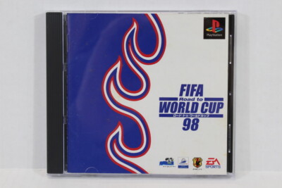 FIFA Road to World Cup 98 Soccer CIB SONY PS1 PS 1 PlayStation Japan Import