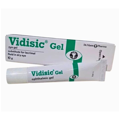 2x 10g Vidisic Gel Lacrimal Fluid Soothing Relief Refresh Symptoms Of Dry Eyes - Picture 2 of 7
