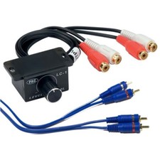 PAC LC-1  Bass Knob Remote Level Control Kit  6FT RCA Cables  Car Audio Bass