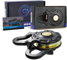 Multi-Function Premium Snatch Blocks 66,000 lbs (30Ton) Break Strength, Heave D