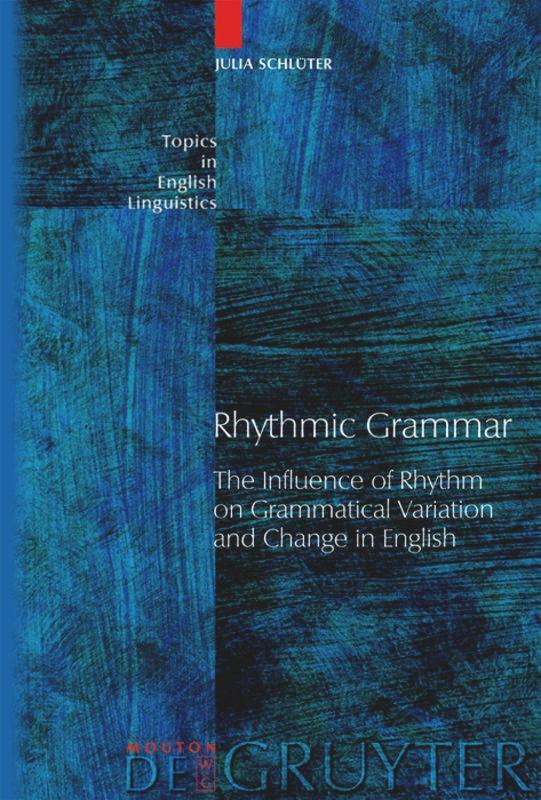 Thumbnail - Julia Schlüter | Rhythmic Grammar | Buch | Englisch (2005) | Issn | Xi