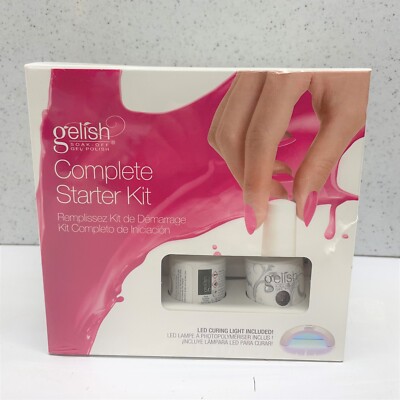 GELISH HARMONY COMPLETE STARTER BASIC KIT With Mini Pro 45 LED Light
