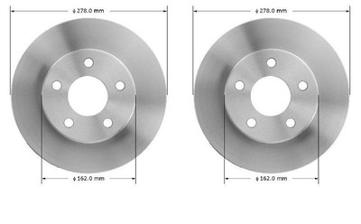 2 RAYBESTOS BREMSSCHEIBEN VORNE PONTIAC GRAND AM / CHEVROLET MALIBU
