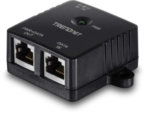 TRENDnet Gigabit Power over Ethernet (PoE) Injector, Full Duplex Gigabit Speed S - Picture 1 of 8