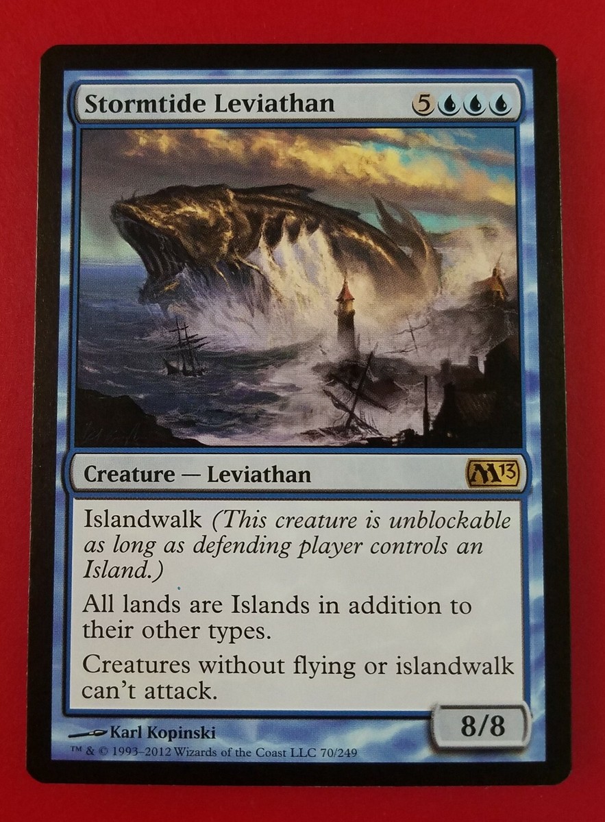 1x Stormtide Leviathan | M13 Magic 2013 | MTG Magic Cards 1x Stormtide Leviathan | M13 Magic 2013 | MTG Magic Cards