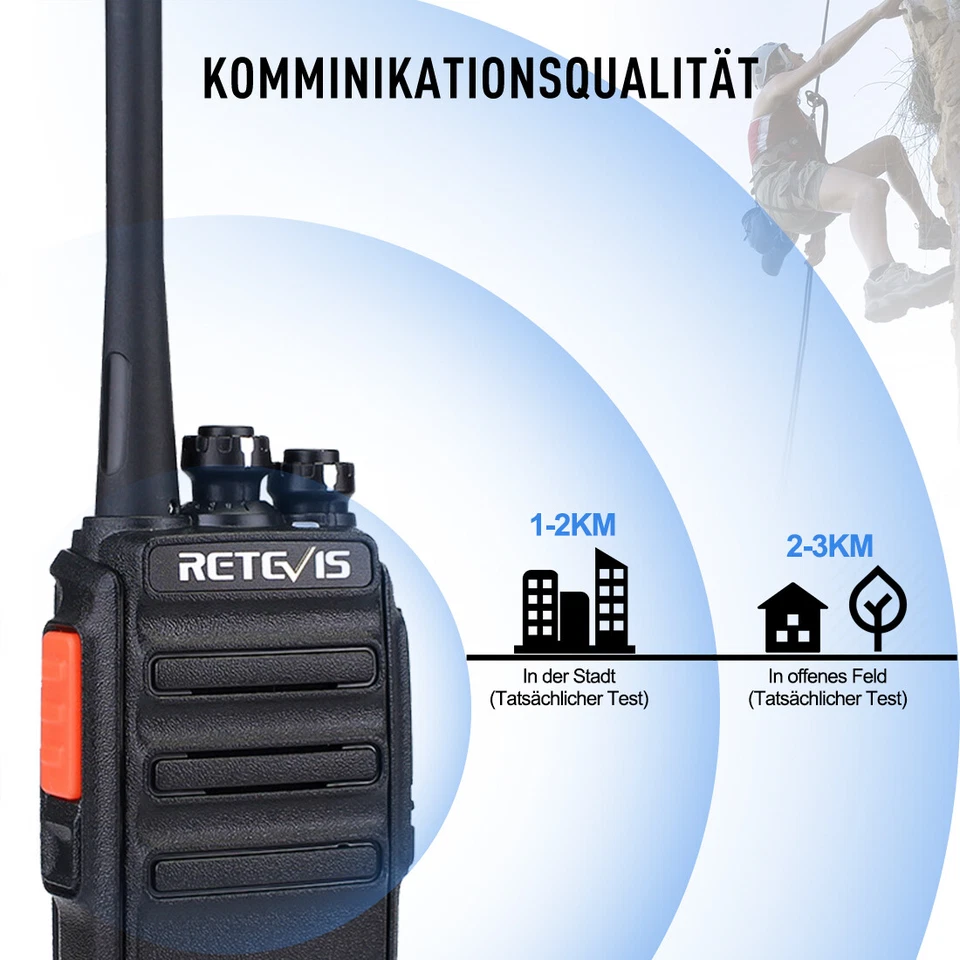 Retevis RT24V Freenet Funkgerät 149MHz Lizenzfrei Professionelle Funkgeräte - Bild 4 von 4