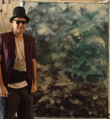 Mark Little original,painting,60 x48 Acrylic,Abstract,48,36,extra Large,Giant,XL