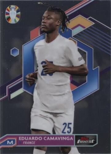 2023 Topps Finest UEFA Eduardo Camavinga David Alaba Dual 2023 Topps Finest UEFA Eduardo Camavinga David Alaba Dual