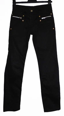 JEAN NOIR. KAPORAL 5 POTTER. COTON. NYLON. ELASTHANNE. TAILLE 14 ANS - Photo 1/4