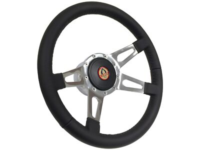 1965-67 Ford Mustang Shelby Cobra Steering Wheel Kit, 4-Spoke Slots