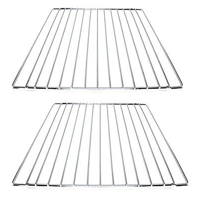 2 x UNIVERSAL Backofen Regal verstellbar Herd Grill Ablagen mit Sicherungsmutter Design