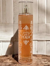 Bath & Body Works PRETTY AS A PEACH Fine Fragrance Body Mist Spray 8 oz New