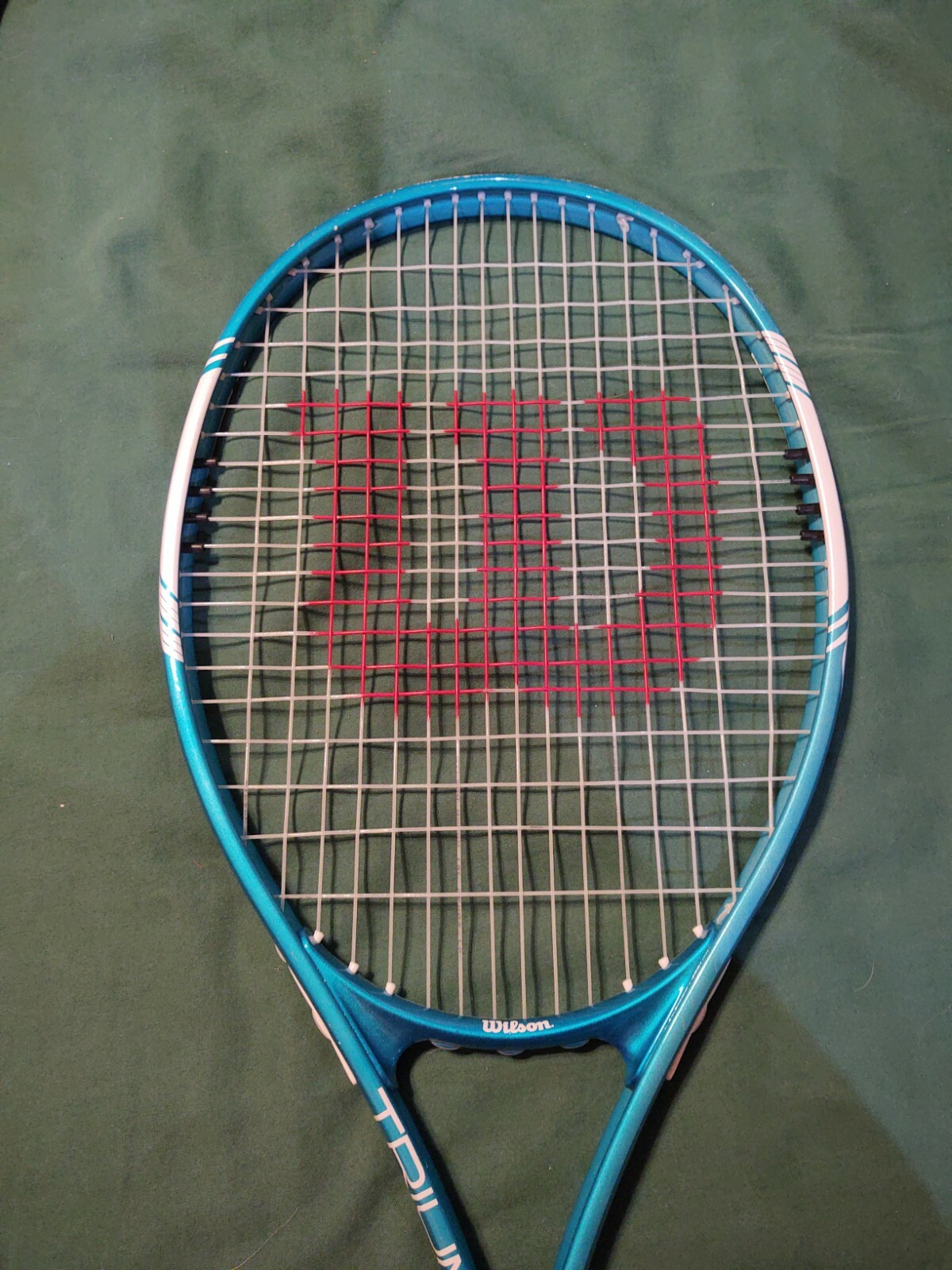 WILSON TRIUMPH L2 4 1/4 BLUE TENNIS RACQUET RACKET 