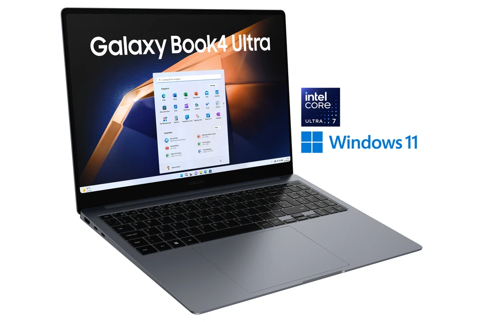 Samsung NP960X Book4 Ultra 16'' Silber 16 GB/512 GB Notebook Win11 Home Intel