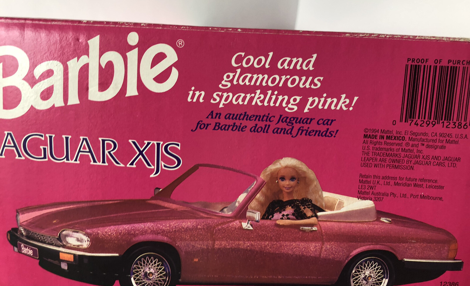 barbie jaguar xjs 1991