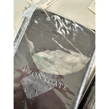 Frontgate King Pillow Shams Floral Print Cotton Sateen Pair