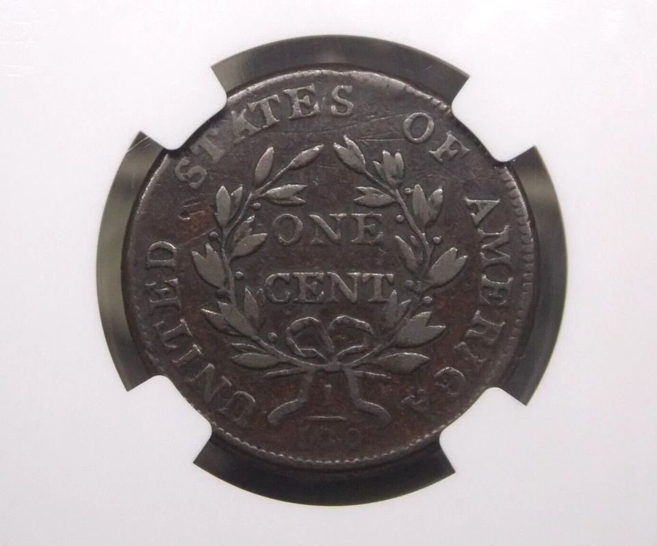 1803 Draped BUST Large Cent 1c NGC VF20 BN #002 Very Fine ECC&C, Inc. - Image 2 of 4