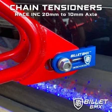 BILLET BMX Chain Tensioners for RACE INC Frame 20mm to 10mm Axle Kit