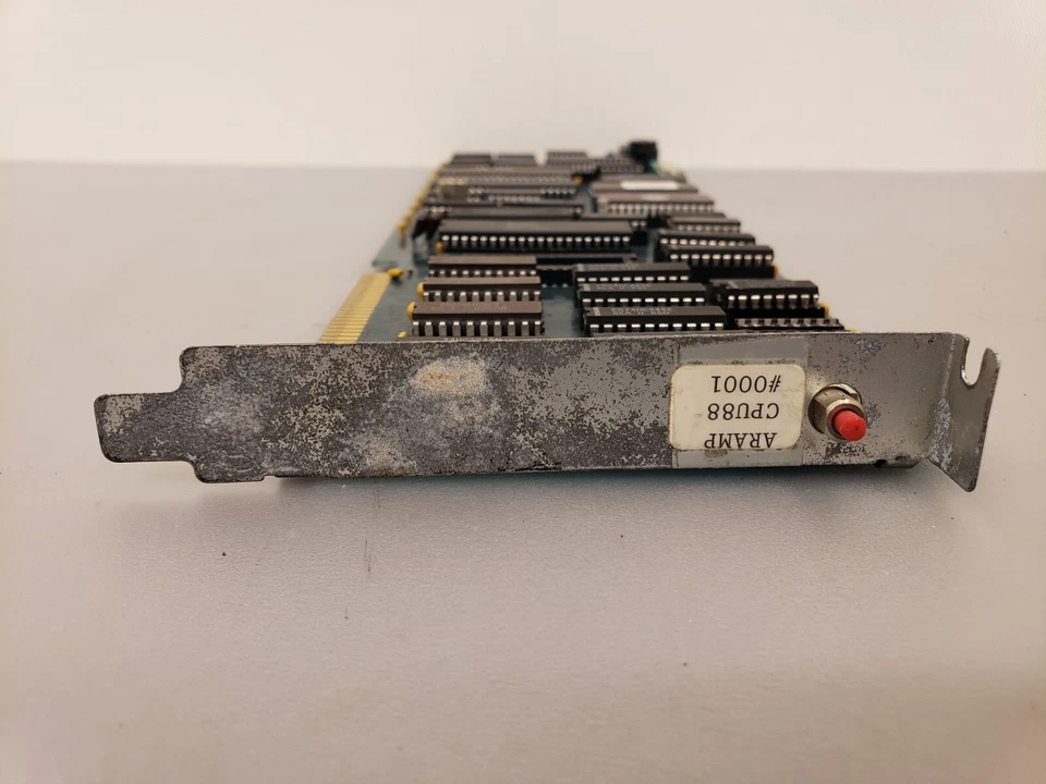 Vintage 1988 EDI 7088 rev B Aramp Monitor CPU ISA Card Board - Image 2 of 3