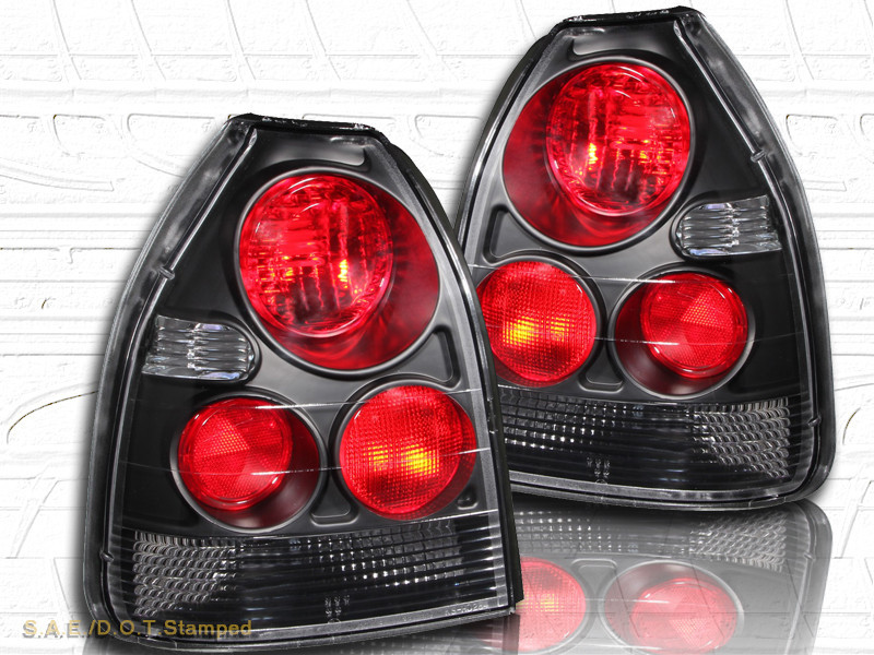 For 1996-2000 Honda Civic DX Hatchback LED Red Clear Nigeria | Ubuy